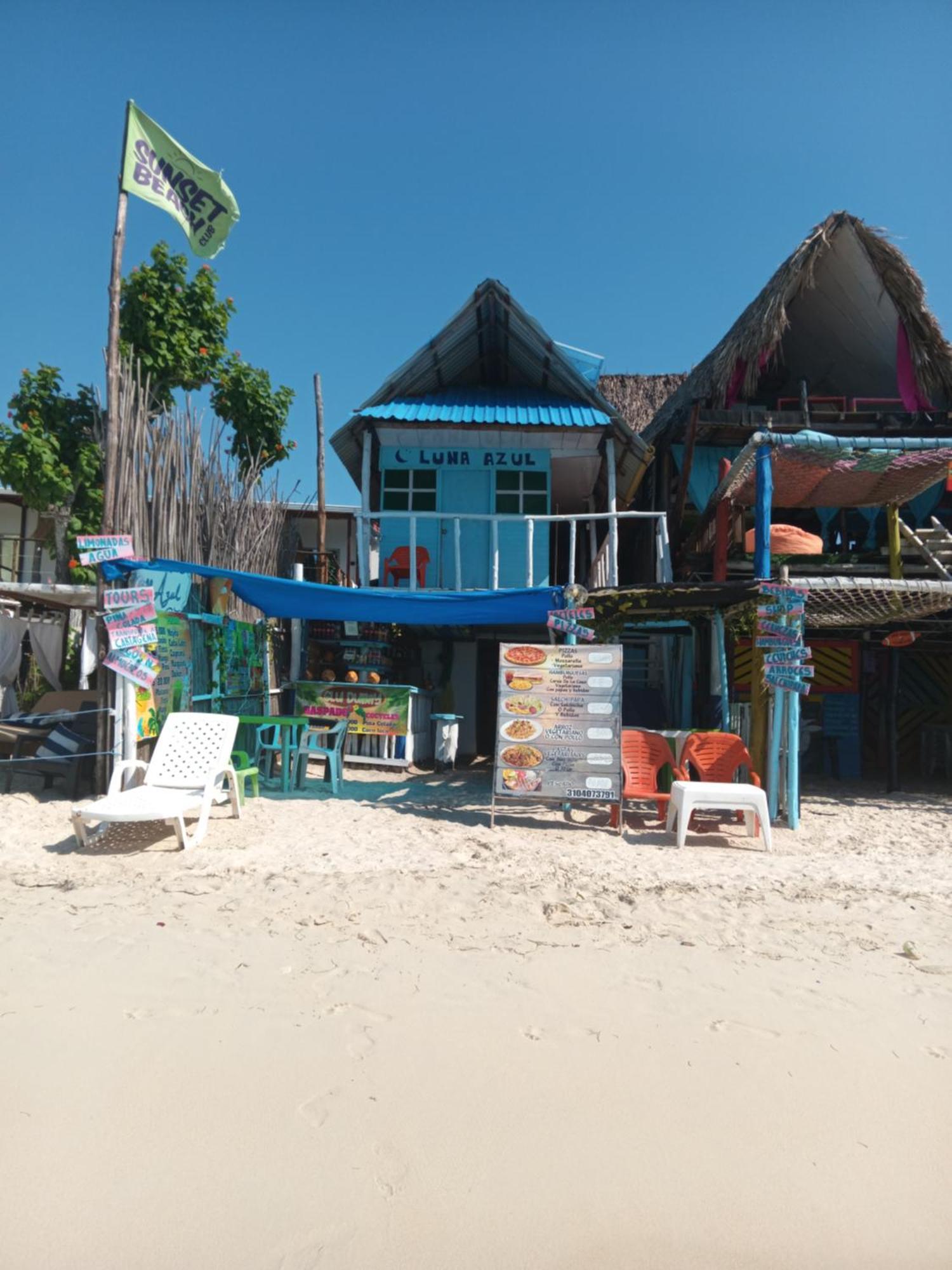 Cabaña Luna Azul Playa Blanca Exterior foto