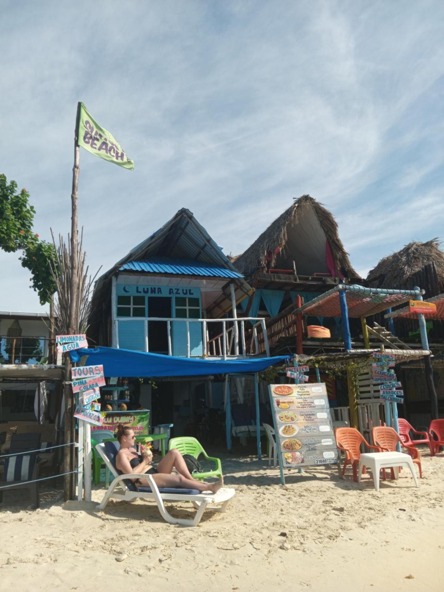 Cabaña Luna Azul Playa Blanca Exterior foto